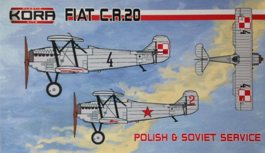 Kora KPK72075 1:72 Fiat CR.20 Polish or Soviet Service