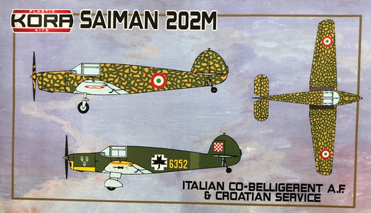 Kora KPK72093 1:72 Saiman 202M Italian Co-Bellig.AF & Croatia
