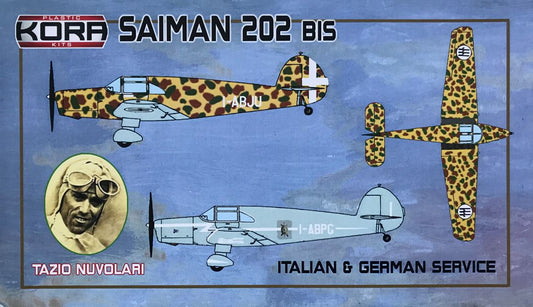 Kora KPK72102 1:72 Saiman 202bis Italian and German Service