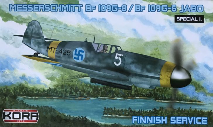 Kora KPK72109 1:72 Messerschmitt Bf-109G-8/G-6 JABO Finnish Service