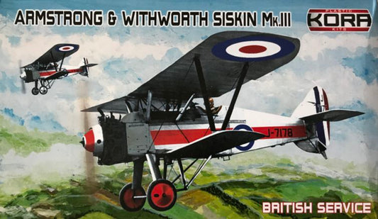 Kora KPK72112 1:72 A & W Siskin Mk.III British Service