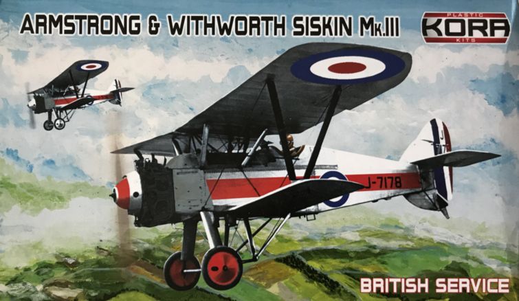 Kora KPK72112 1:72 A & W Siskin Mk.III British Service