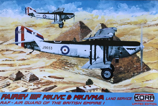 Kora KPK72120 1:72 Fairey IIIF Mk.IVC/Mk.IVMA RAF includes etched parts