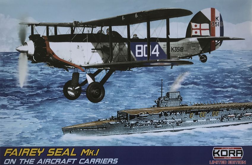 Kora KPK72131 1:72 Fairey Seal Mk.I on the Aircraft Carriers