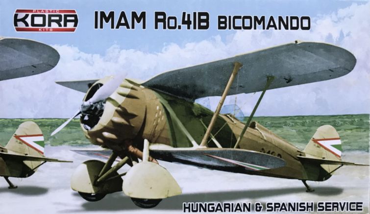 Kora KPK72143 1:72 IMAM Ro.41B Bicomando Spanish & Hungarian service