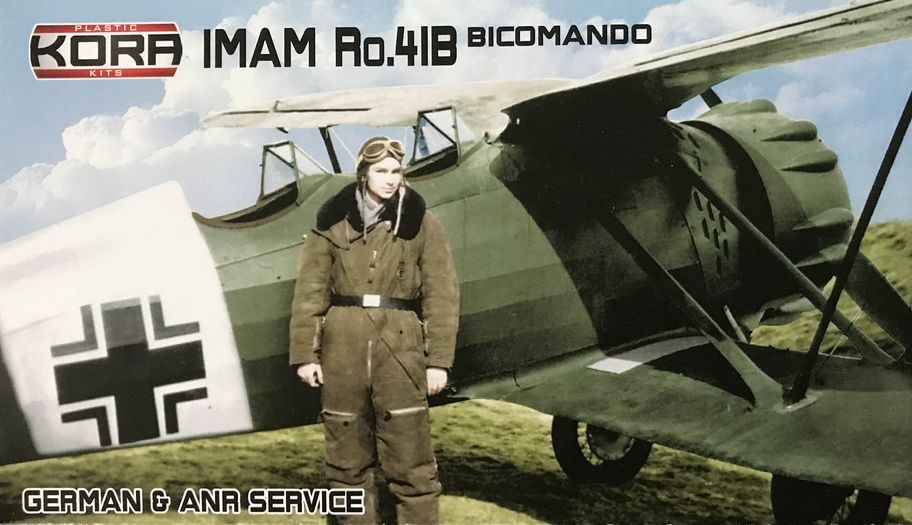 Kora KPK72145 1:72 IMAM Ro.41B Bicomando German & ANR