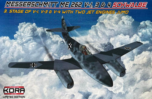 Kora KPK72171 Me-262V-1/V-3/V-4 Schwalbe 3rd Stage Kit with PE 1:72