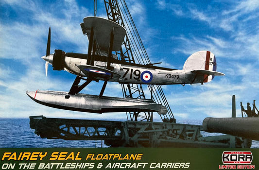 Kora KPK72175 1:72 Fairey Seal Floatplane on the battleship & air