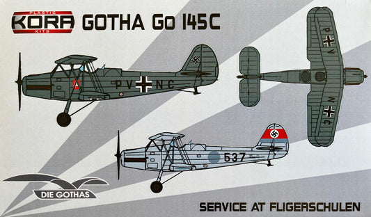 Kora KPK72179 1:72 Gotha Go-145C service at Flugschulen