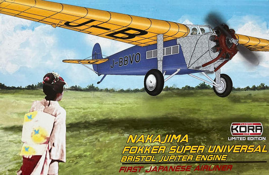 Kora KPK72181 1:72 Nakajima -Fokker Super Universal First Japanese Airliner
