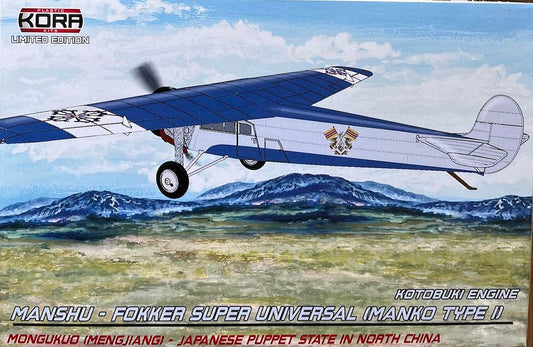 Kora KPK72183 1:72 Manshu-Fokker Super Universal