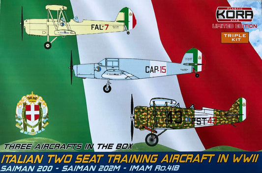 Kora KPK72201 1:72 Italian two seat training aircraft ofWWII