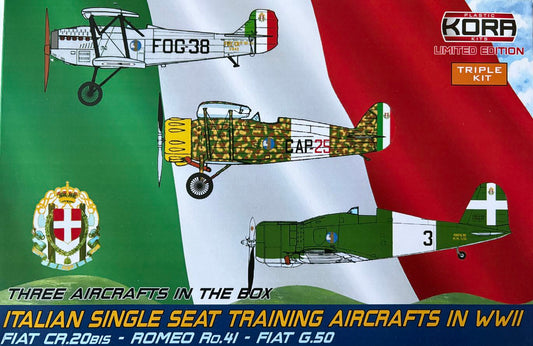 Kora KPK72202 1:72 Italian single-seat training aircraft of WWII