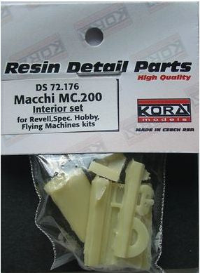 Kora KORS72176 1:72 Macchi C.200 Interior set