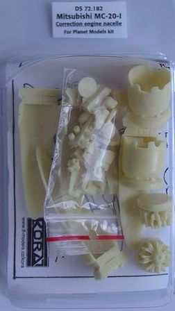 Kora KORS72182 1:72 Mitsubishi MC-20-I Correction engines, nacelles etc