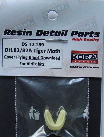 Kora KORS72189 1:72 de Havilland DH.82/DH.82A Tiger Moth Cover Flying Blind