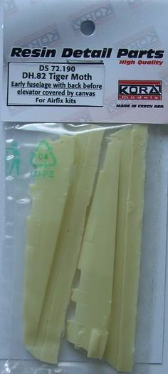 Kora KORS72190 1:72 de Havilland DH.82A Tiger Moth Early fuselage
