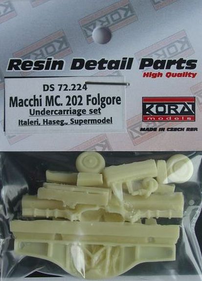 Kora KORS72224 1:72 Macchi C.202 'Folgore' Undercariage set