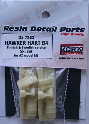 Kora KORS7262 Hawker Hart B4 Finnish & Swedish AF Ski Set 1:72