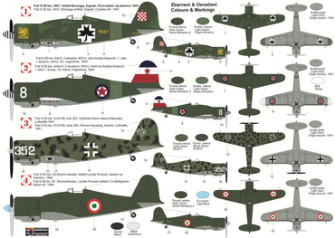 Kovozavody Prostejov KPH7212 1:72 Fiat G.50bis "Freccia" Special markings