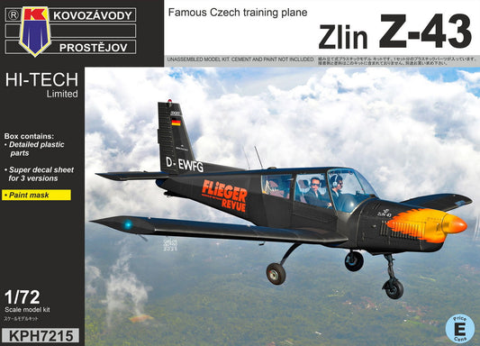 Kovozavody Prostejov KPH7215 1:72 Zlin Z-43