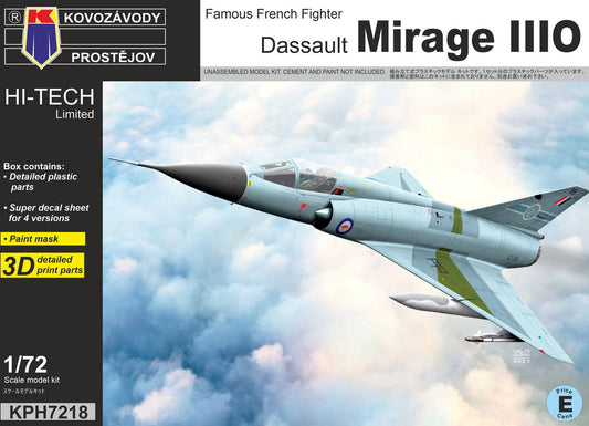 Kovozavody Prostejov KPH7218 1:72 Dassault_Mirage IIIO ex-RV Models