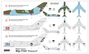KP KPM4825 MiG-17AS Fresco-A Fuselage 1:48