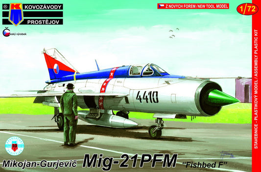 Kovozavody Prostejov KPM72122 1:72 Mikoyan MiG-21PFM "Fishbed-F"