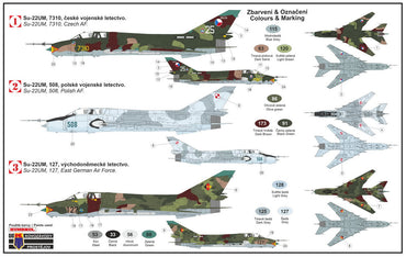 Kovozavody Prostejov KPM72207 1:72 Sukhoi Su-22UM-3K "Warsaw Pact"