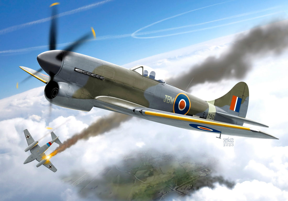 Kovozavody Prostejov KPM72219 1:72 Hawker Tempest Mk.V