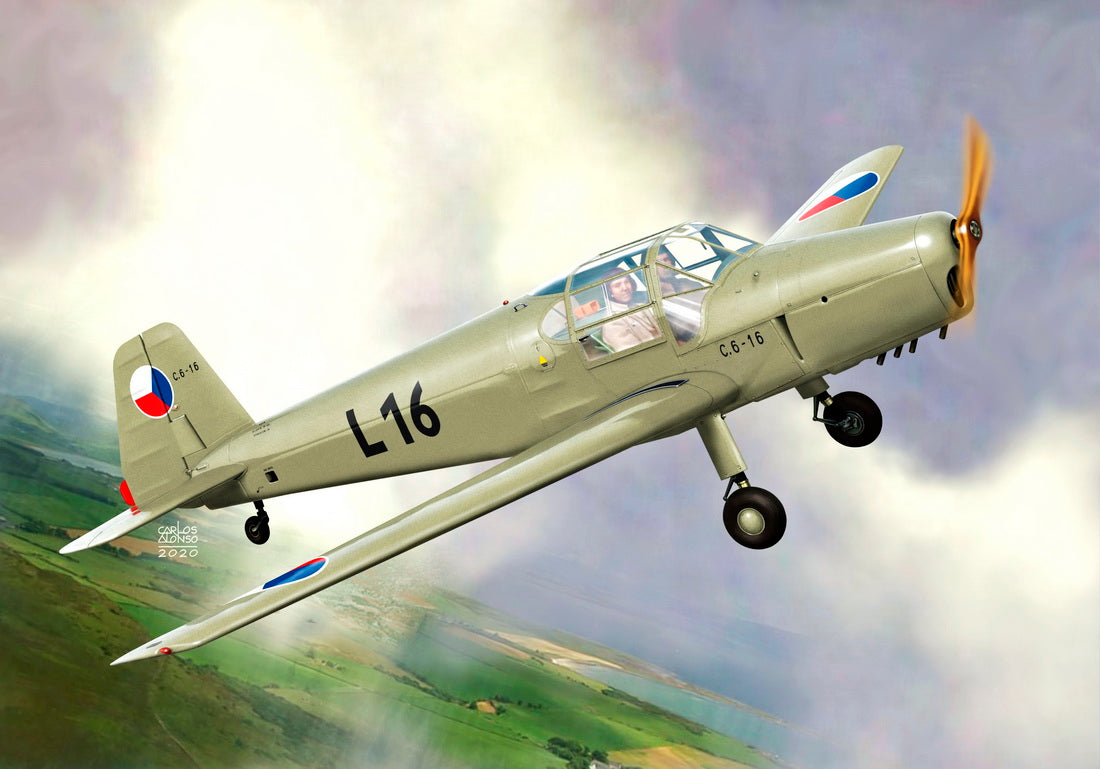 Kovozavody Prostejov KPM72230 1:72 Zlin C-6