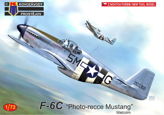 KP KPM72248 North-American F-6C Recce Mustang Malcolm Hood 1:72