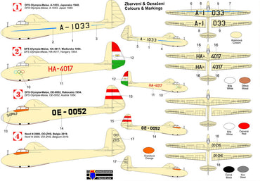 Kovozavody Prostejov KPM72355 1:72 DFS Olympia 'Silence in the sky'