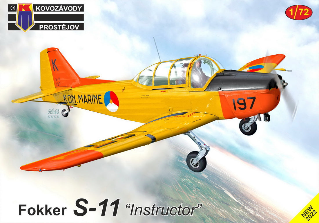 Kovozavody Prostejov KPM72371 1:72 Fokker S-11 'Instructor'