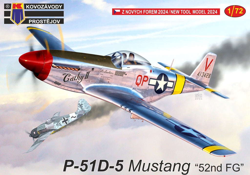 KP KPM72441 North-American P-51D-5 Mustang 52nd FG 1:72