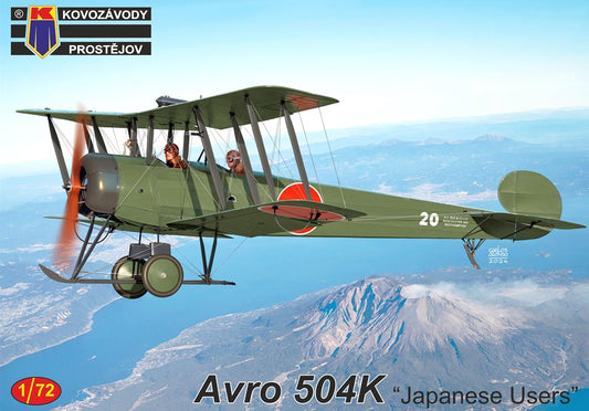 Kovozavody Prostejov KPM72461 1:72 Avro 504K 'Japanese users'