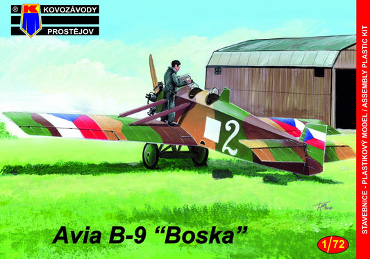 KP KPM7276 Avia B-9 Military Czechoslovak Trainer 1:72