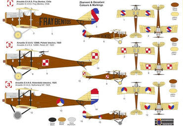 KP KPM72446 Ansaldo S.V.A.9 Other Services New Fuselage 1:72