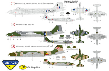 Kovozavody Prostejov KPV7203 1:72 Canberra B