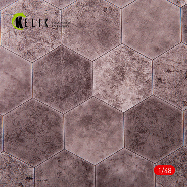 Kelik KS24011 1:24 Cobblestone road 1910s-1930s Base