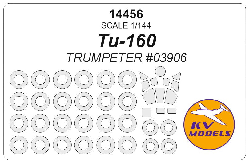 KV Models KV14456 1:144 Tupolev Tu-160