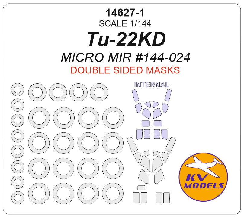 KV Models KV14627-1 1:144 Tupolev Tu-22KD