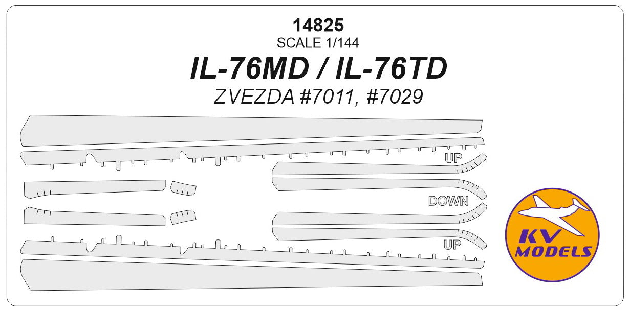 KV Models KV14825 1:48 Ilyushin IL-76MD / IL-76TD