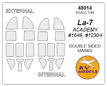 KV Models KV48014 1:48 Lavochkin La-7