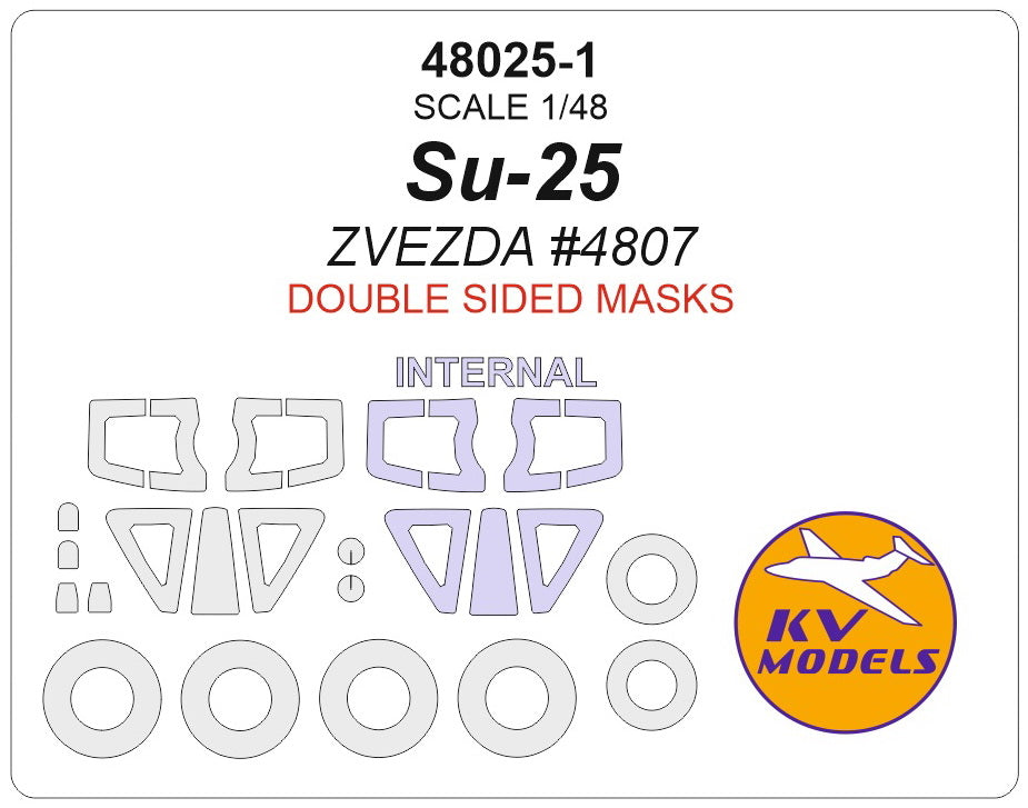 KV Models KV48025-1 1:48 Sukhoi Su-25