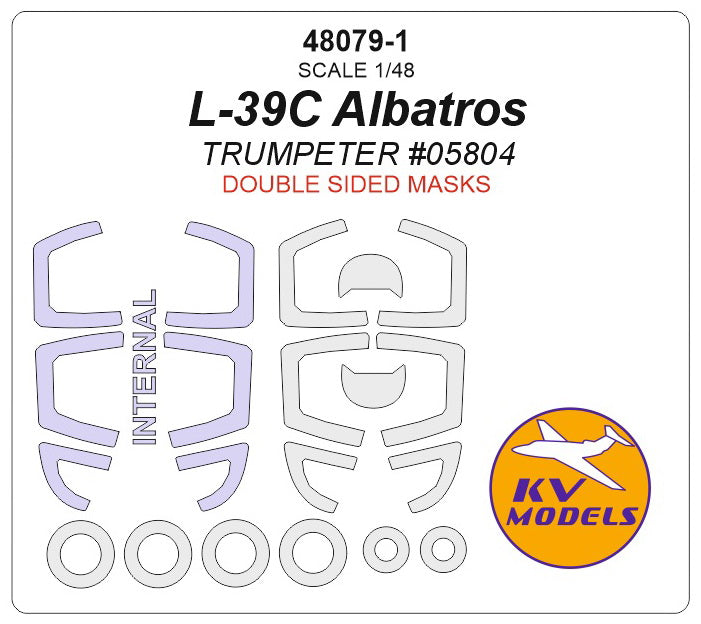 KV Models KV48079-1 1:48 Aero L-39C Albatros