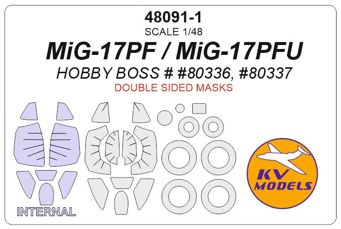 KV Models KV48091-1 1:48 Mikoyan MiG-17