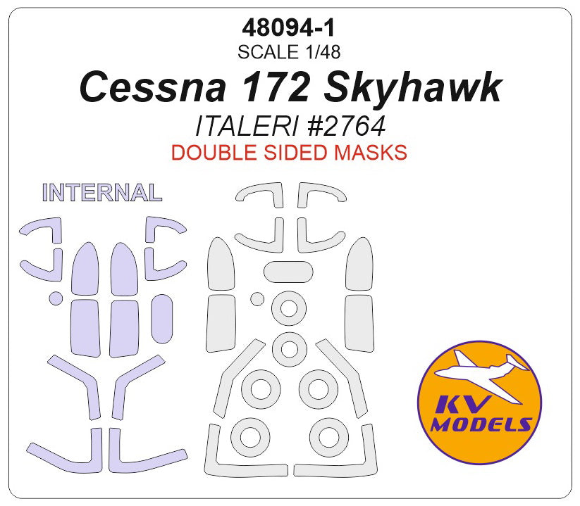 KV Models KV48094-1 1:48 Cessna 172 Skyhawk