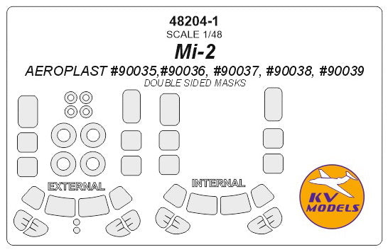KV Models KV48204-1 1:48 Mil Mi-2