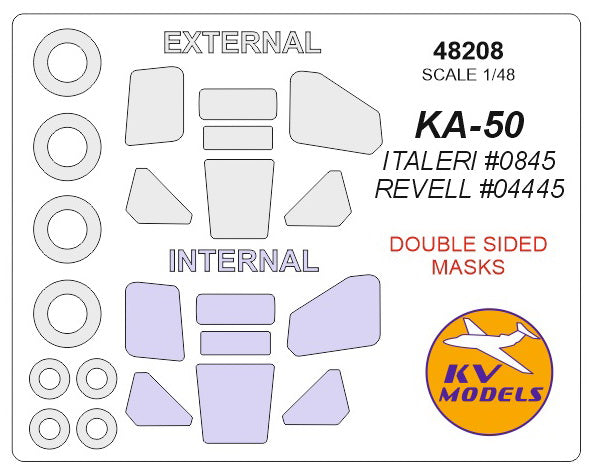 KV Models KV48208 1:48 Kamov KA-50